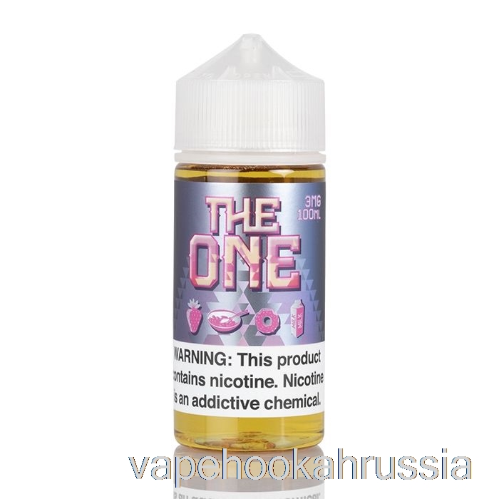 Vape Russia клубника - жидкость для электронных сигарет The One - вейп для бороды - 100мл 0мг